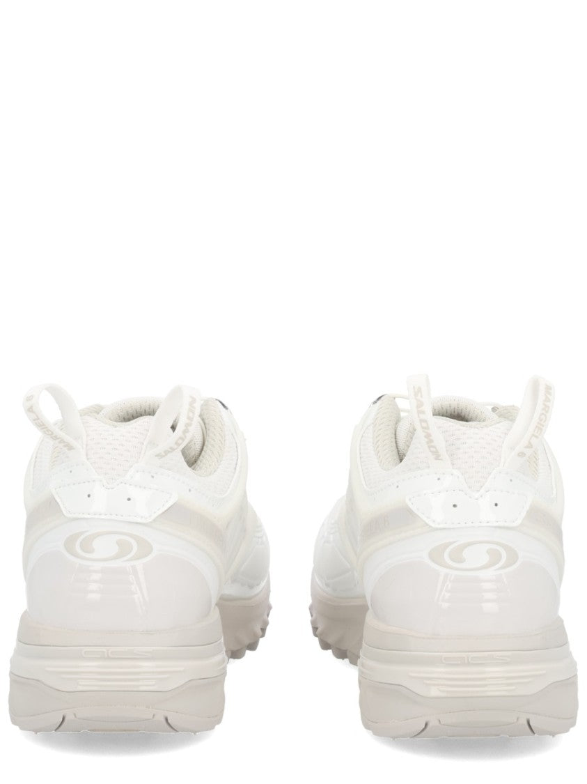 Mm6 By Maison Margiela X Salomon White Polyamide-Blend Acs Pro Sneakers