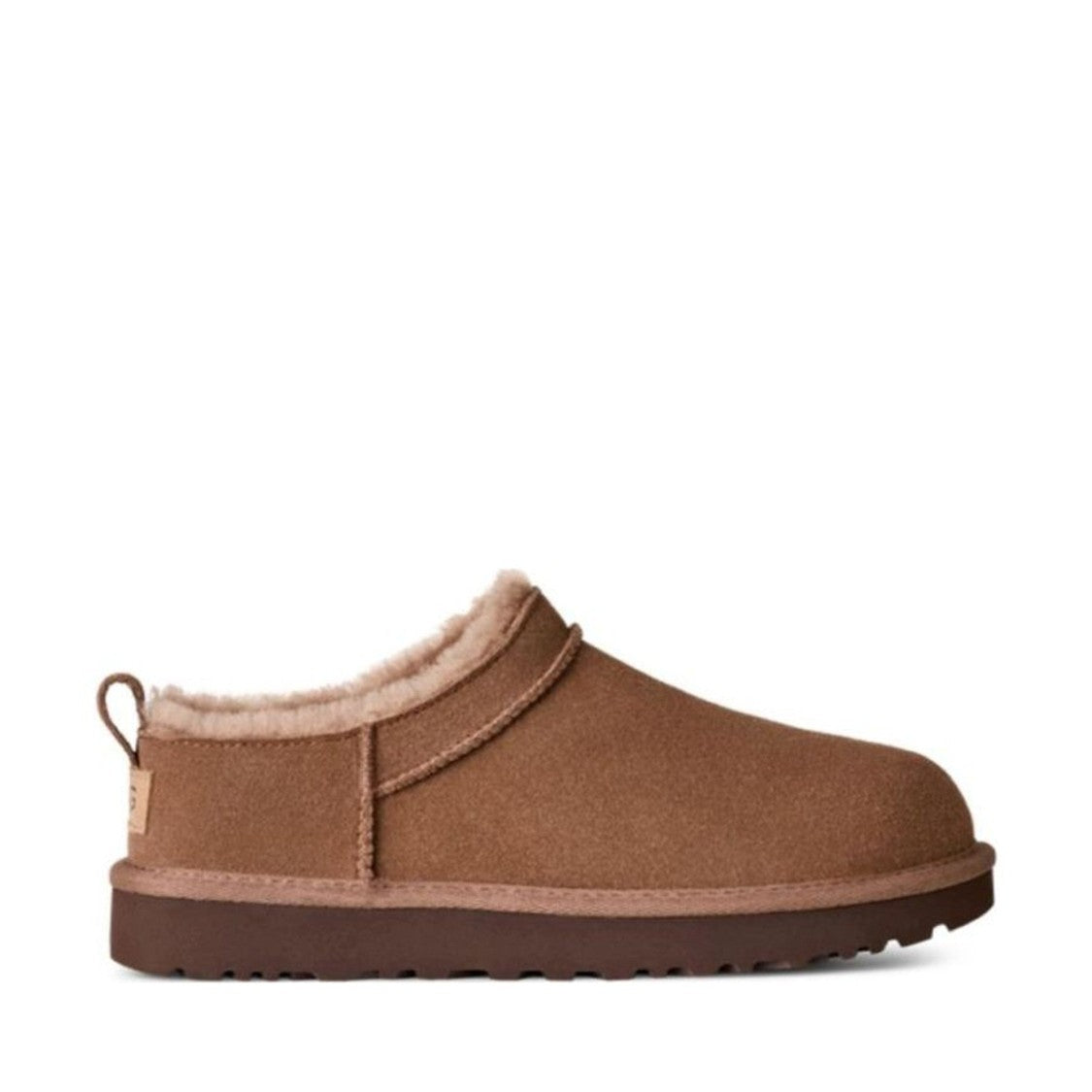 Ugg Classic Micro Brown Plush-Lined Suede Boots