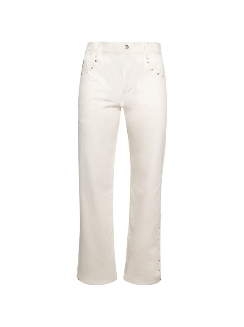Misbhv Star Trouser White
