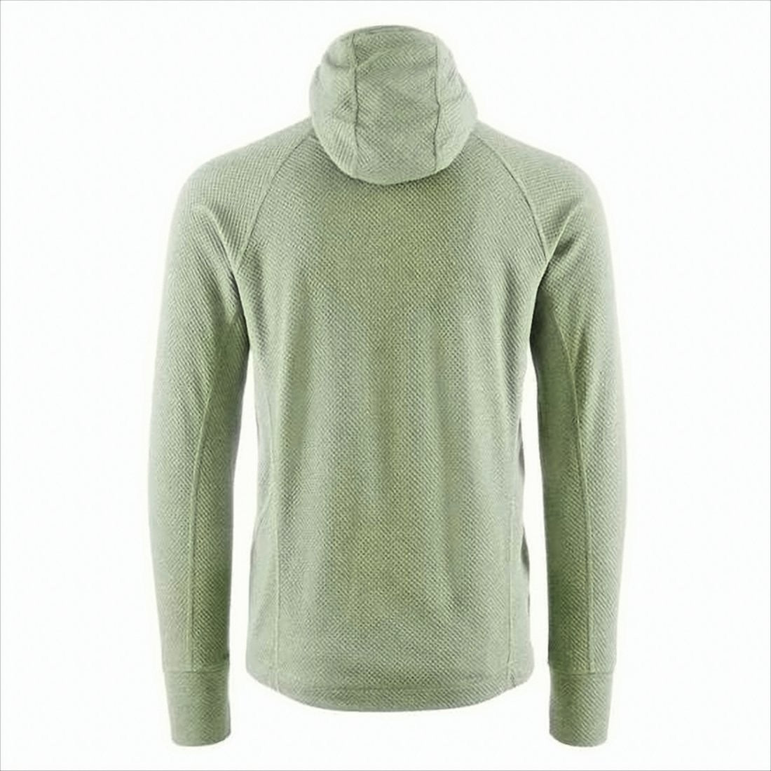Klattermusen Textured Knit Hooded Top With Integrated High Neck