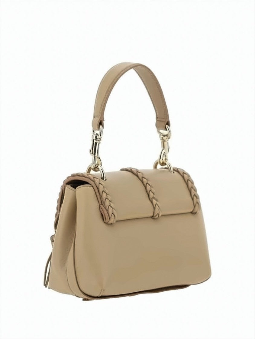Chloé Structured Lambskin Leather Shoulder Bag