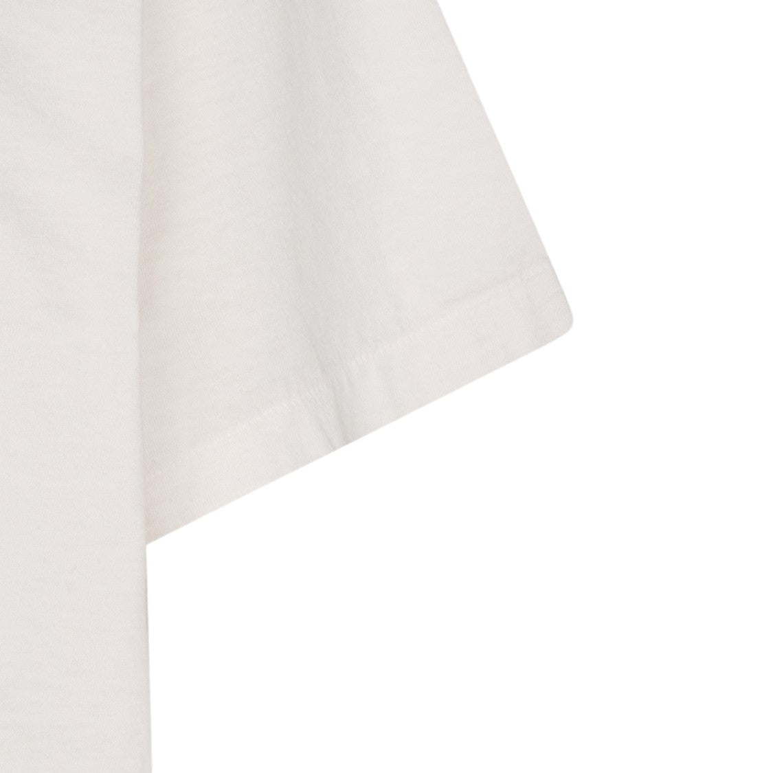 Saint Mxxxxxx Graphic Print Off-White T-Shirt With Relaxed Fit