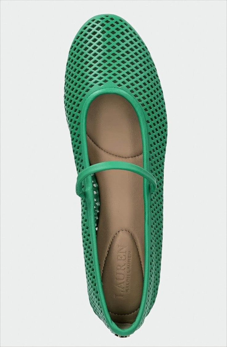 Lauren Ralph Lauren Leather Ballerinas
