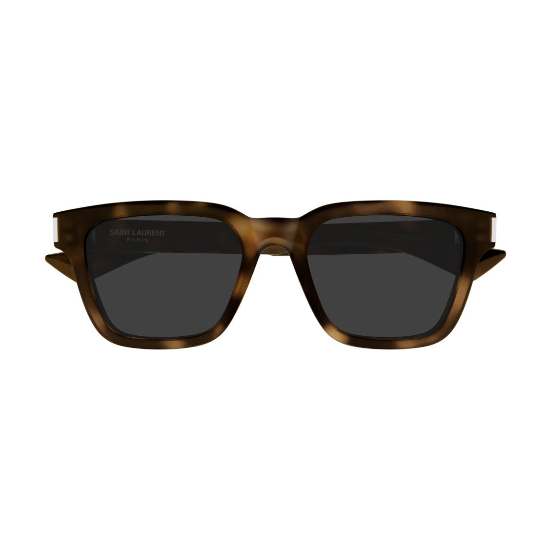 Saint Laurent Sl 790 Bold Rectangular Tortoiseshell Sunglasses