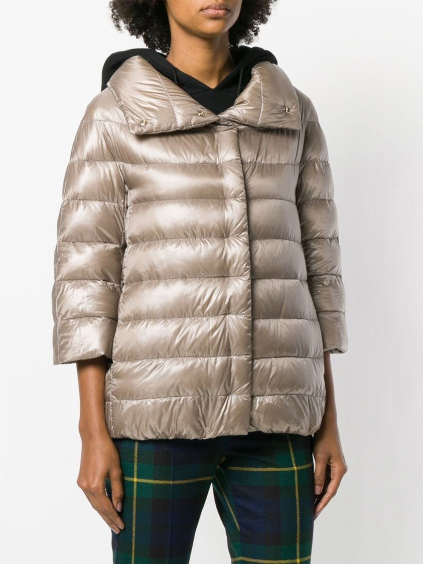Herno Aminta Shiny Wide Collar Down Jacket