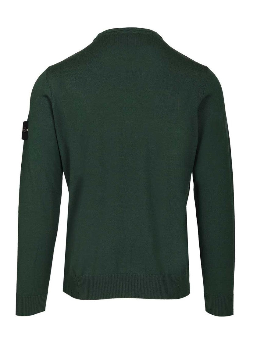 Stone Island Timeless Crew Neck Sweater With Effortless Style