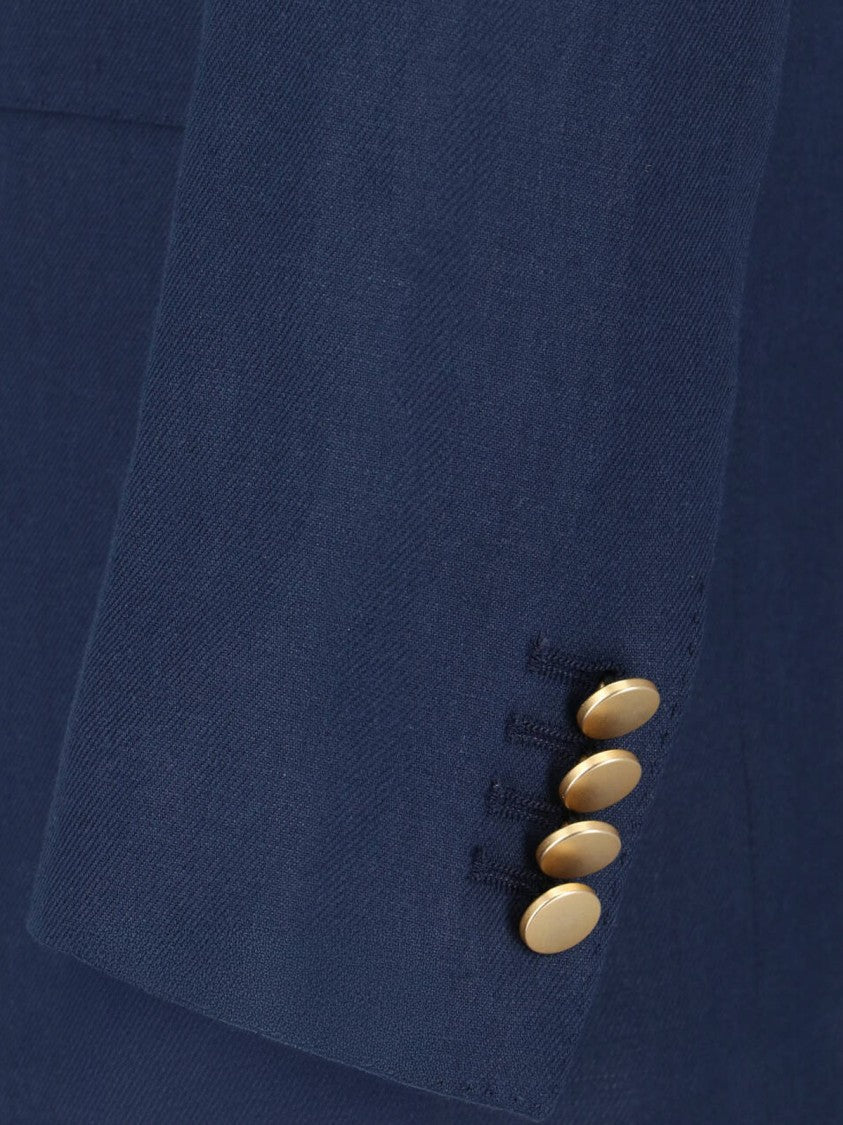 Tagliatore Navy Blue J-Jasmine Double-Breasted Blazer
