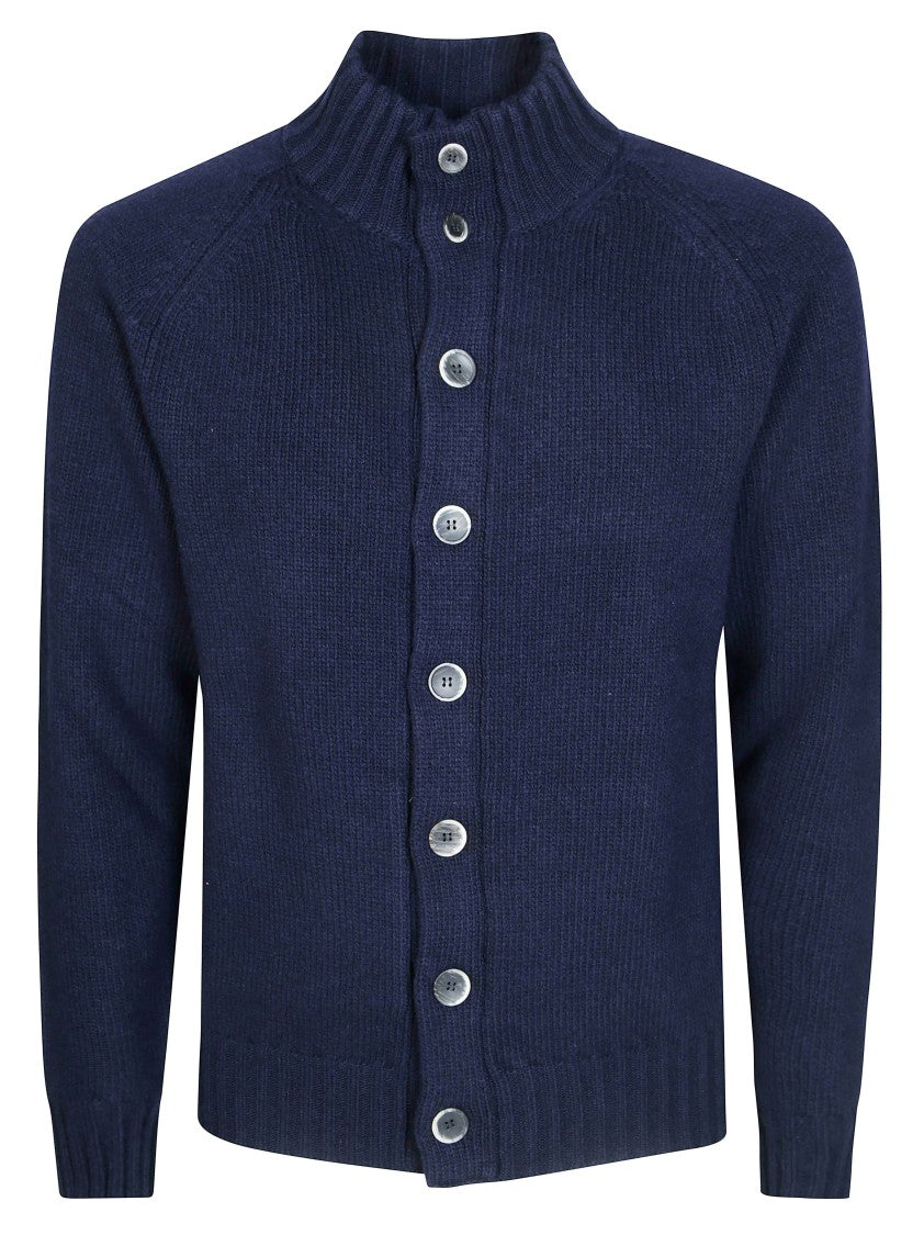Altea Ribbed Buttoned Cardigan