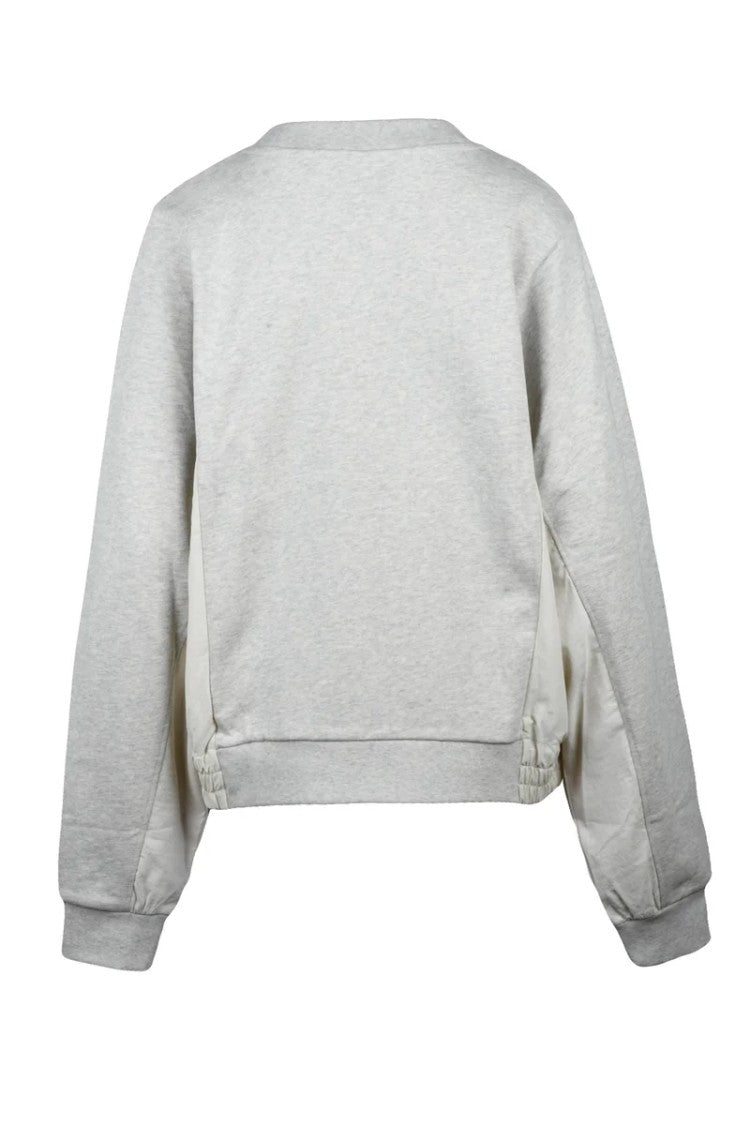 Replay Light Grey Women Cotton Sweatshirt