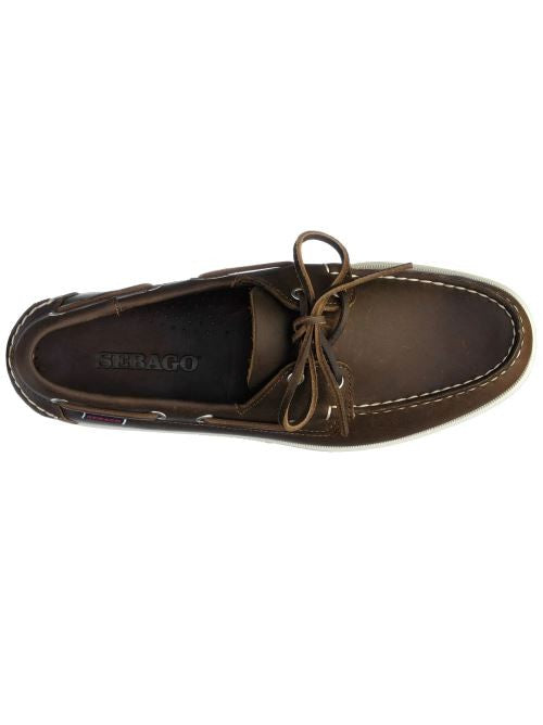 Sebago Premium Leather Brown Boat Shoes