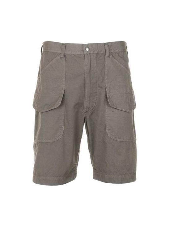Orslow Utilitarian Brown Shorts With Flap Pockets