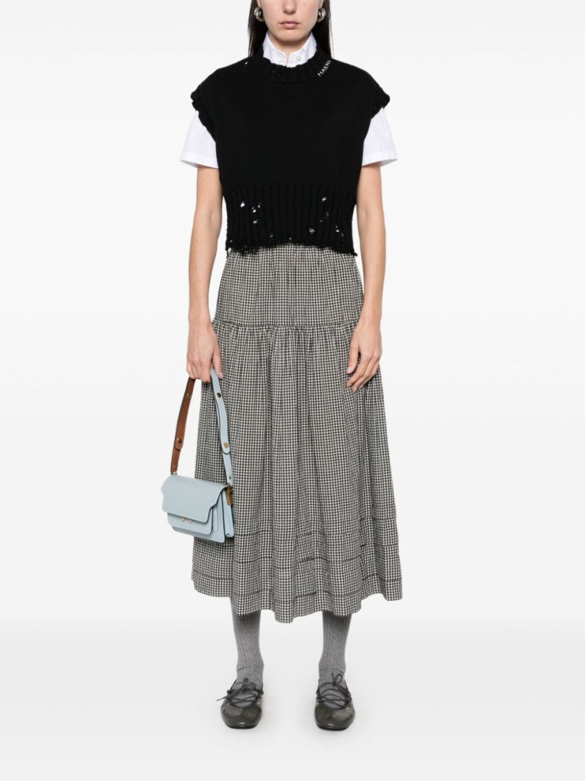 Marni Cropped Black Top
