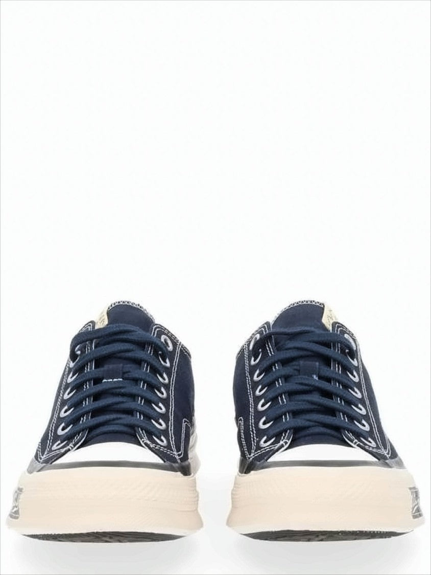 Visvim Canvas Low-Top Sneakers With Vibram Outsole