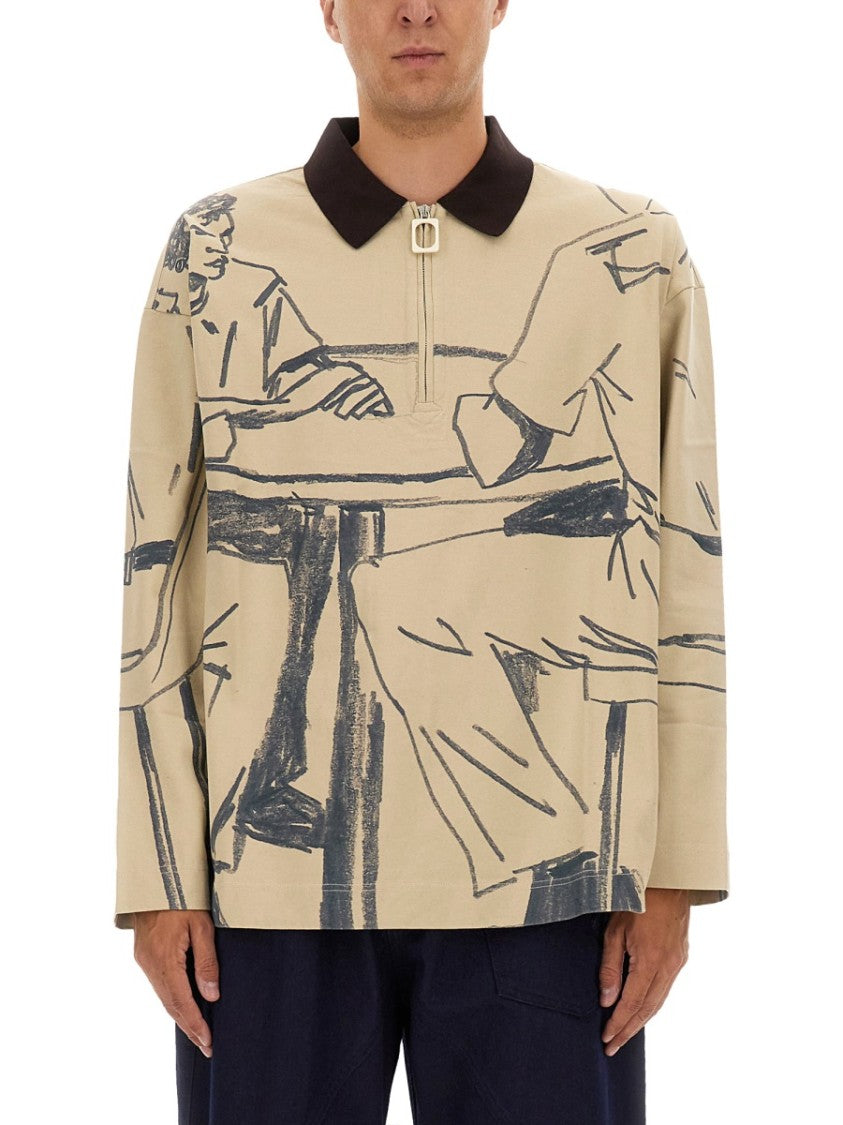 J. W. Anderson Rugby Polo Shirt With Print
