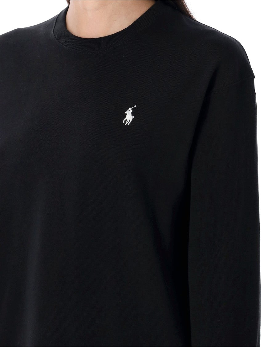 Polo Ralph Lauren Relaxed Fit Cotton Jersey Long-Sleeve T-Shirt With Subtle Logo