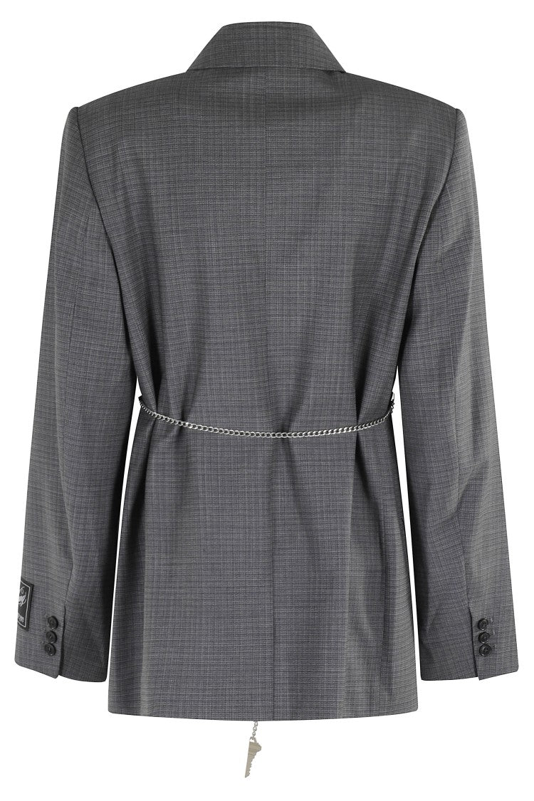 Alexander Wang Tailored Blazer W Chain