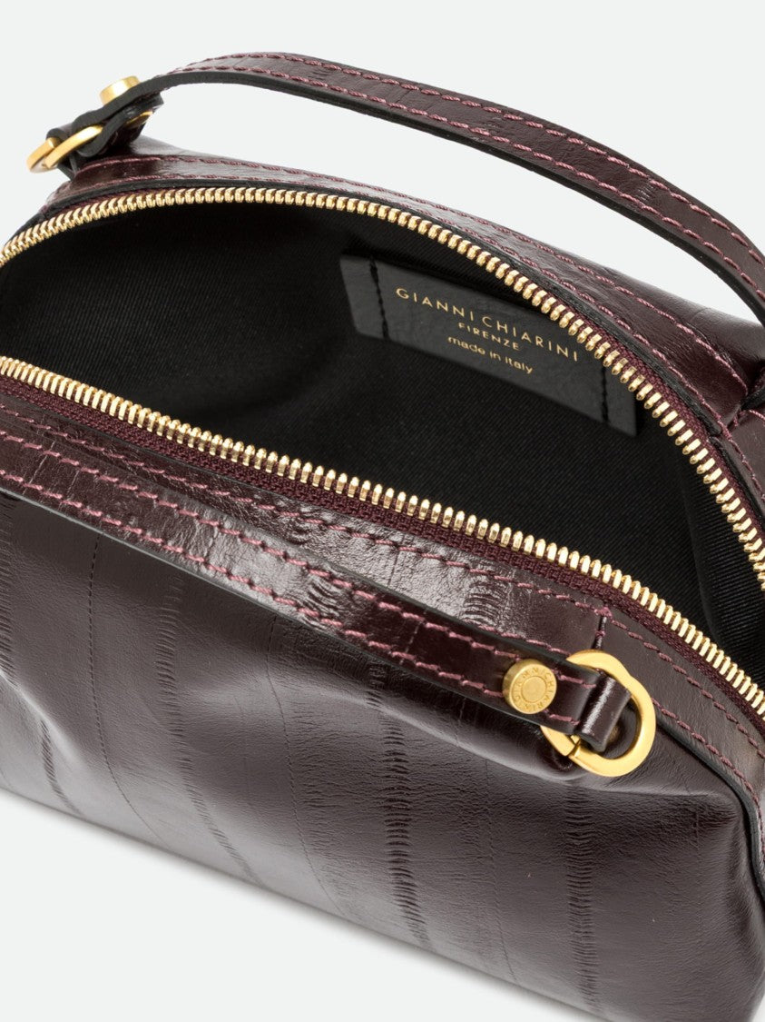 Gianni Chiarini Rectangular Textured Leather Shoulder Bag