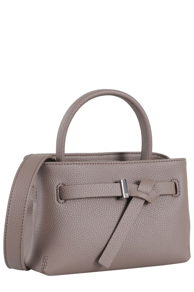 Emporio Armani Textured Leather Mini Shoulder Bag