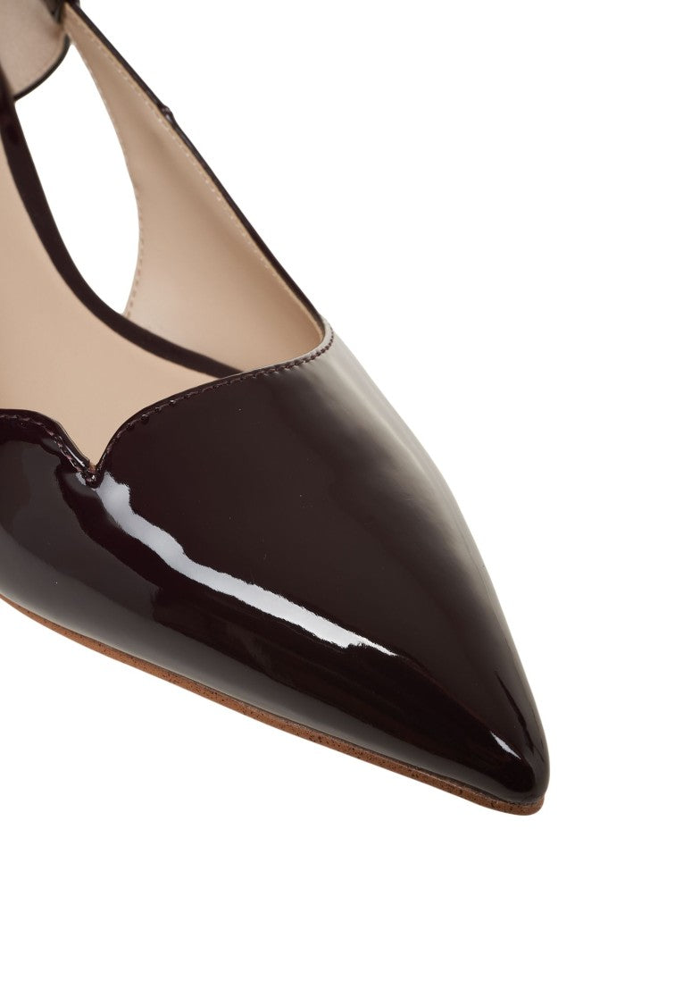 Liu Jo Patent Leather Pumps With Ankle Strap