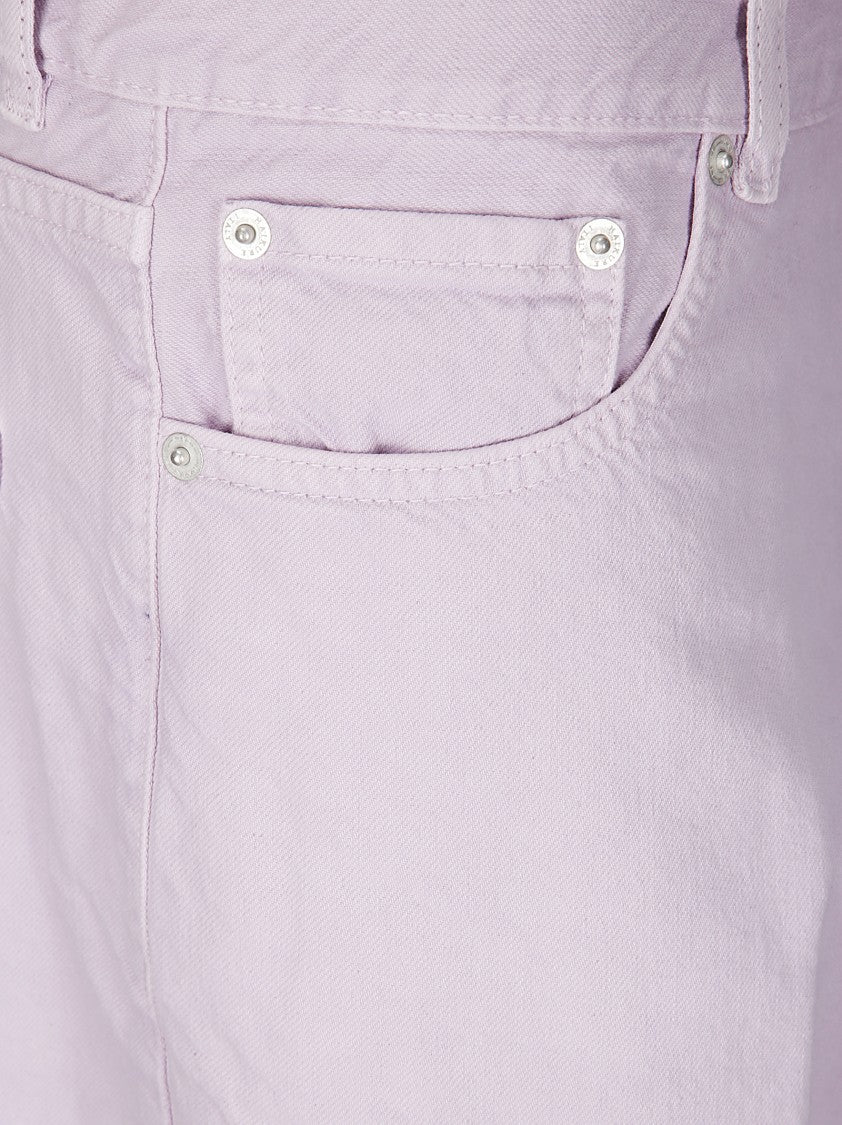 Haikure Pastel Lavender Wide Leg Jeans