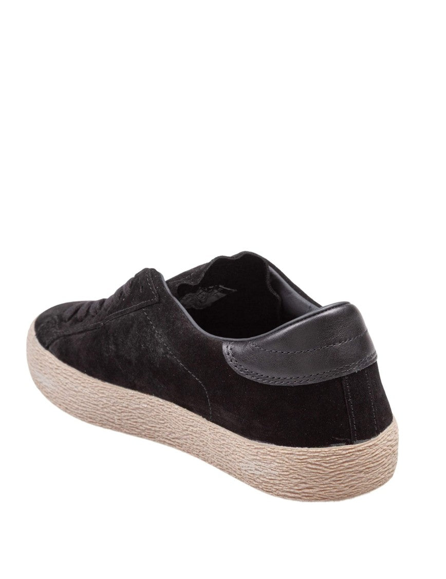 D.A.T.E Hill Low Suede Sneakers In Black