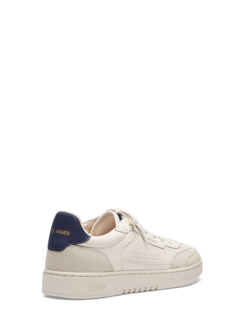 Axel Arigato Dice T-Toe Leather And Suede Sneakers With Contrasting Heel Tab