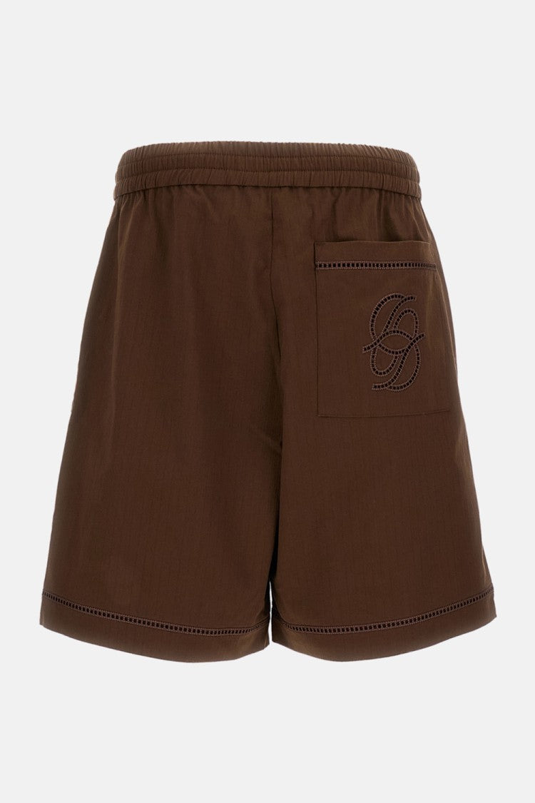 Drôle De Monsieur Brown Elastique Jour Echelle Shorts