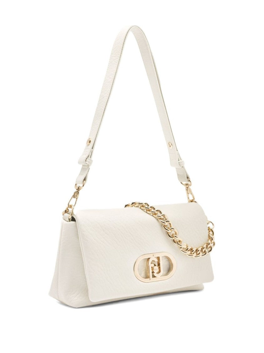 Liu Jo Textured White Shoulder Bag