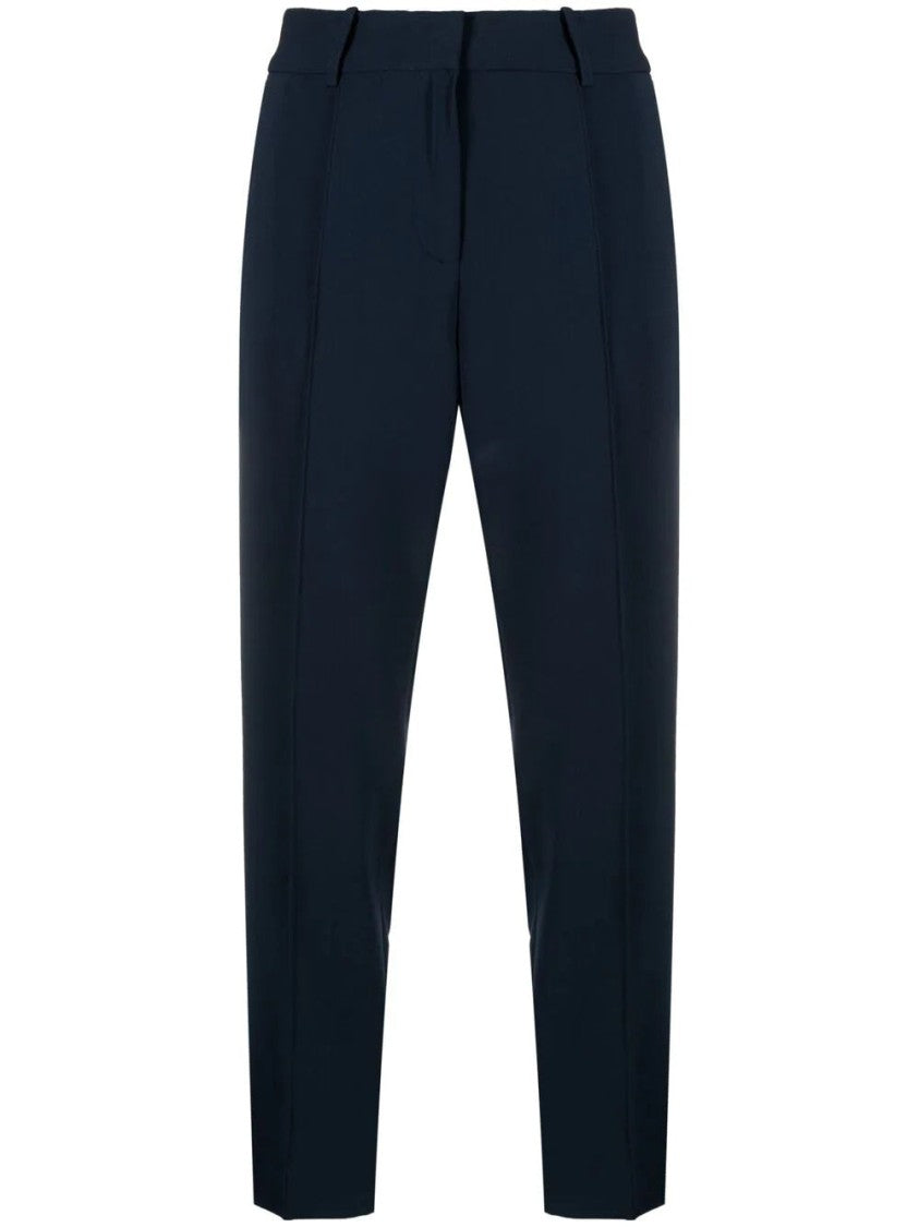 Michael Kors Slim Crop Trousers With Tailored Fit
