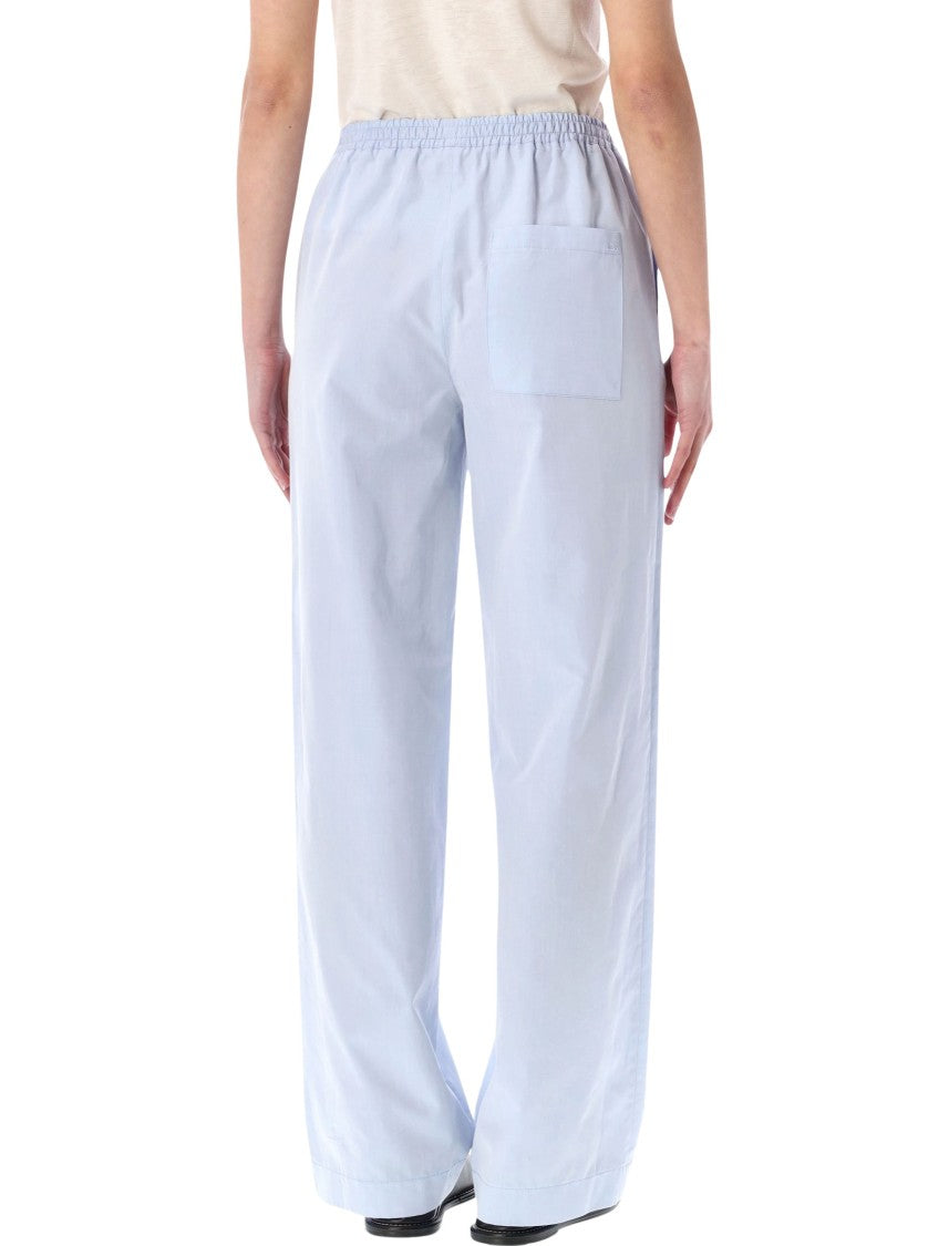 Loulou Studio Sero Cotton Poplin Straight Pants