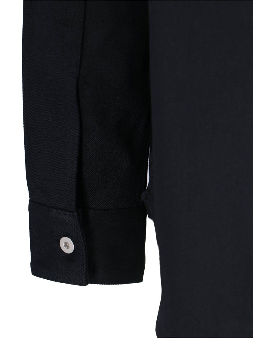 Jil Sander Denim Shirt Jacket – Black