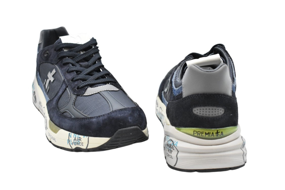 Premiata Multicolour Low Shoes Nineties Mood Detail
