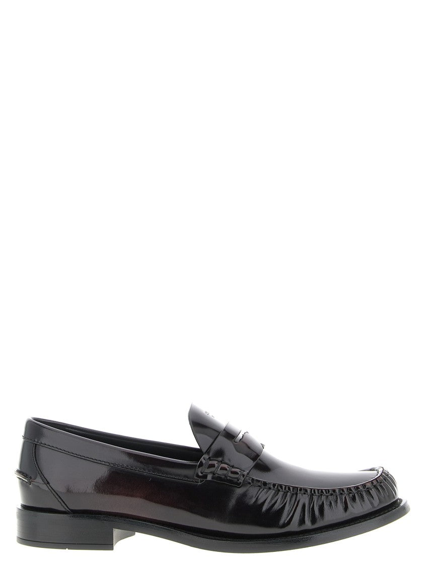 Prada Brushed Leather Loafers