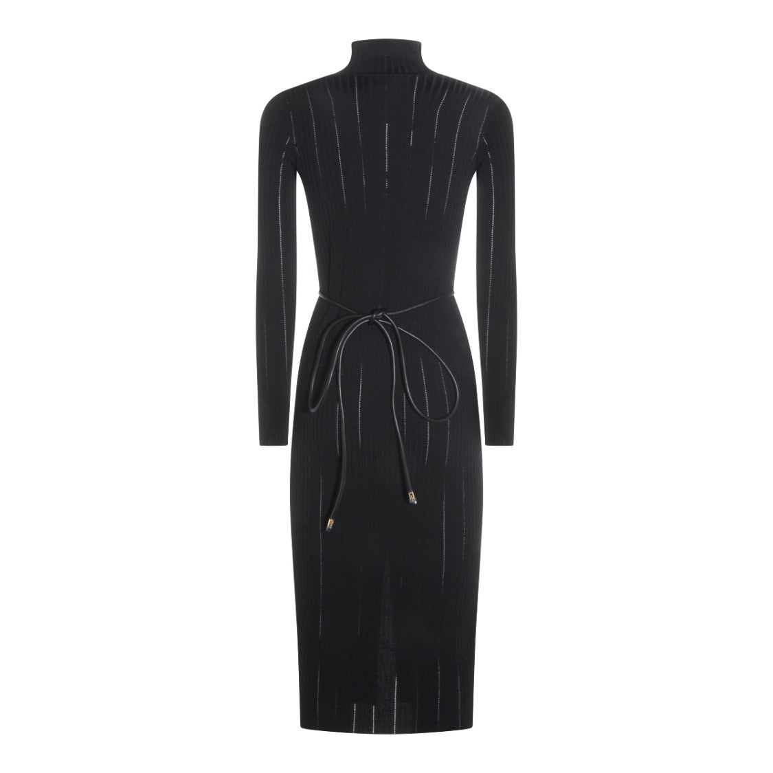 Elisabetta Franchi Classically Tailored Black Dress