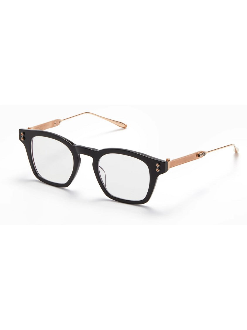 Akoni Black Wise Rectangular Acetate Sunglasses