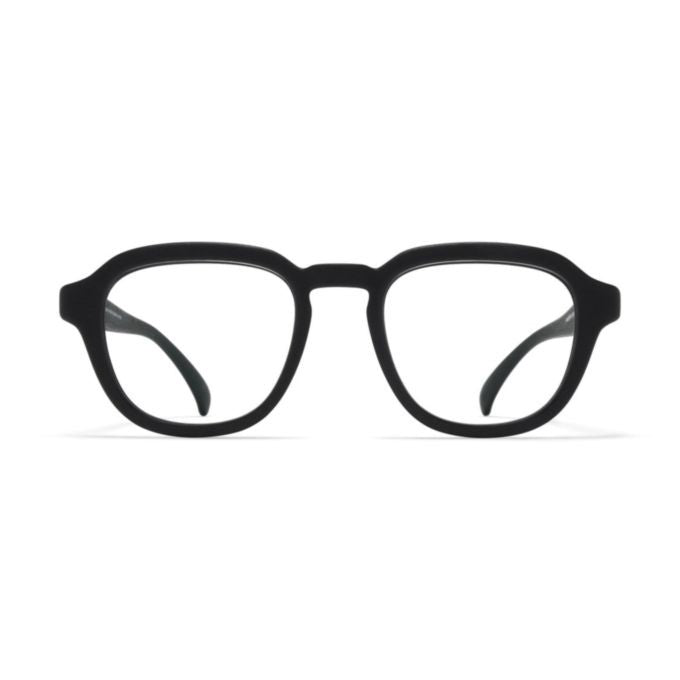 Mykita Wally Rounded Square Frame Black Mykita Eyeglasses
