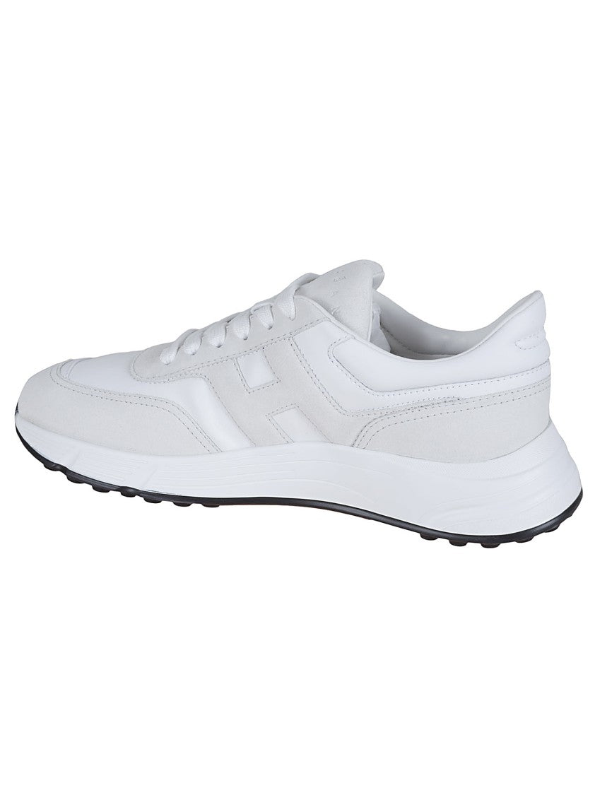 Hogan H563 White Leather Sneakers