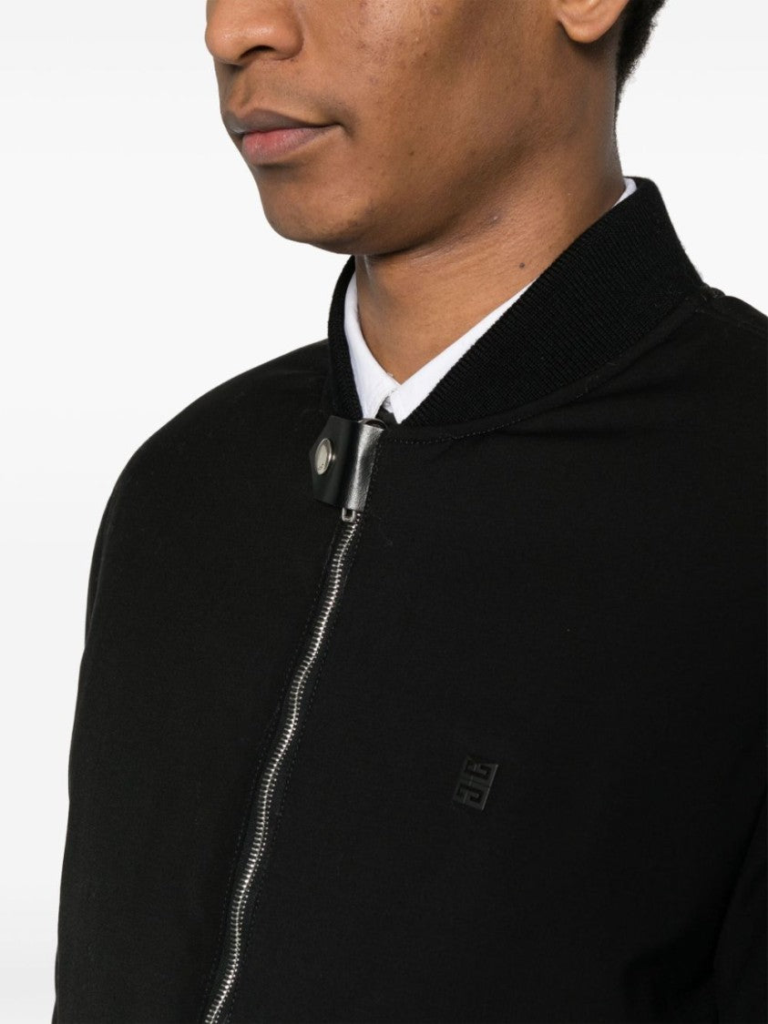 Givenchy Jet Black Wool Jacket