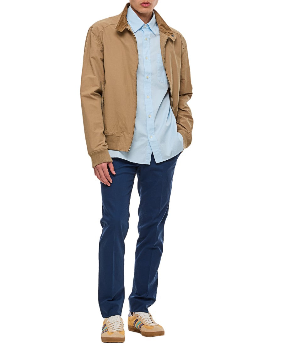 Barbour Rectifier Harrington Outerwear With Buttoned Collar