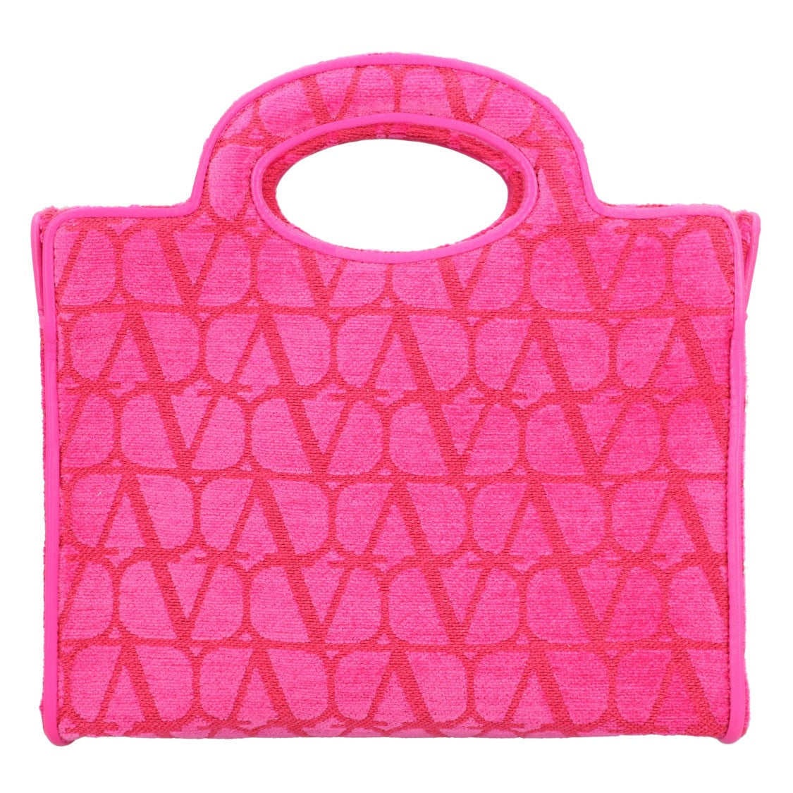 Valentino Vlogo Monogram The Third Open-Top Shoulder Bag