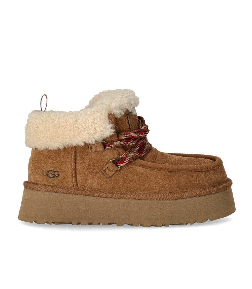 Ugg Funkarra Cabin Cuff Chestnut Ankle Boot
