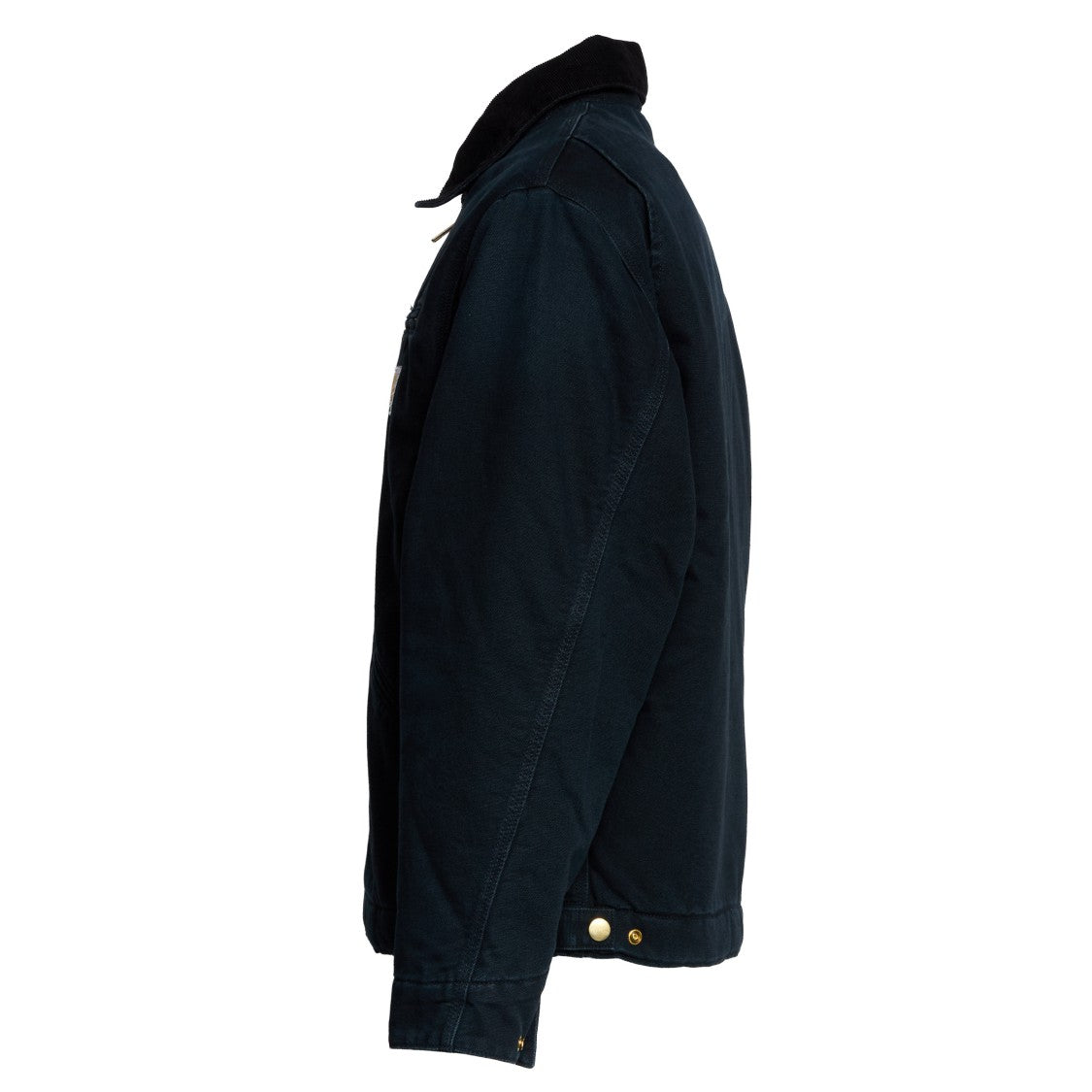 Carhartt Wip Og Detroit Corduroy Collar Padded Canvas Jacket