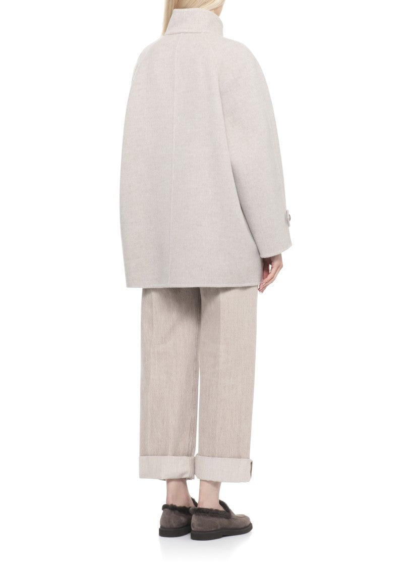 Brunello Cucinelli Virgin Wool And Cashmere Coat