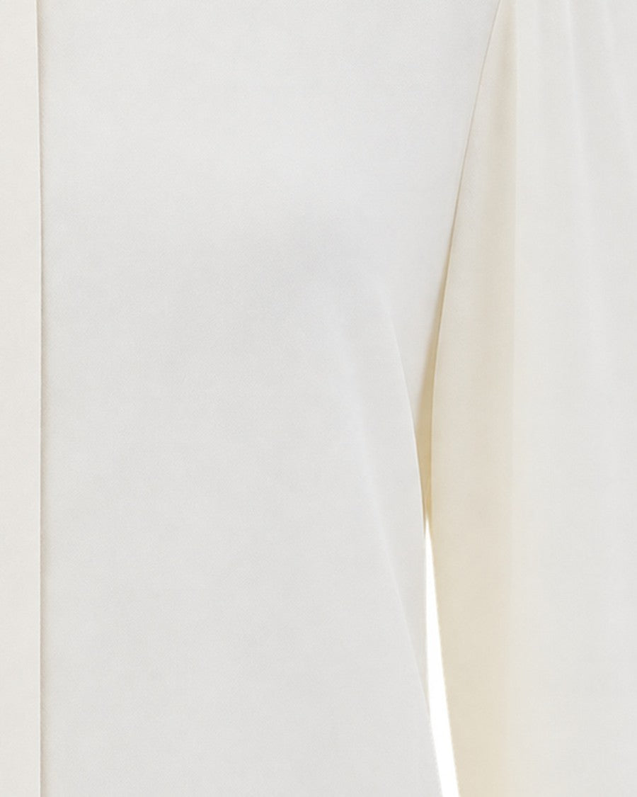 Liu Jo New Moka Lightweight Crepe De Chine Blouse
