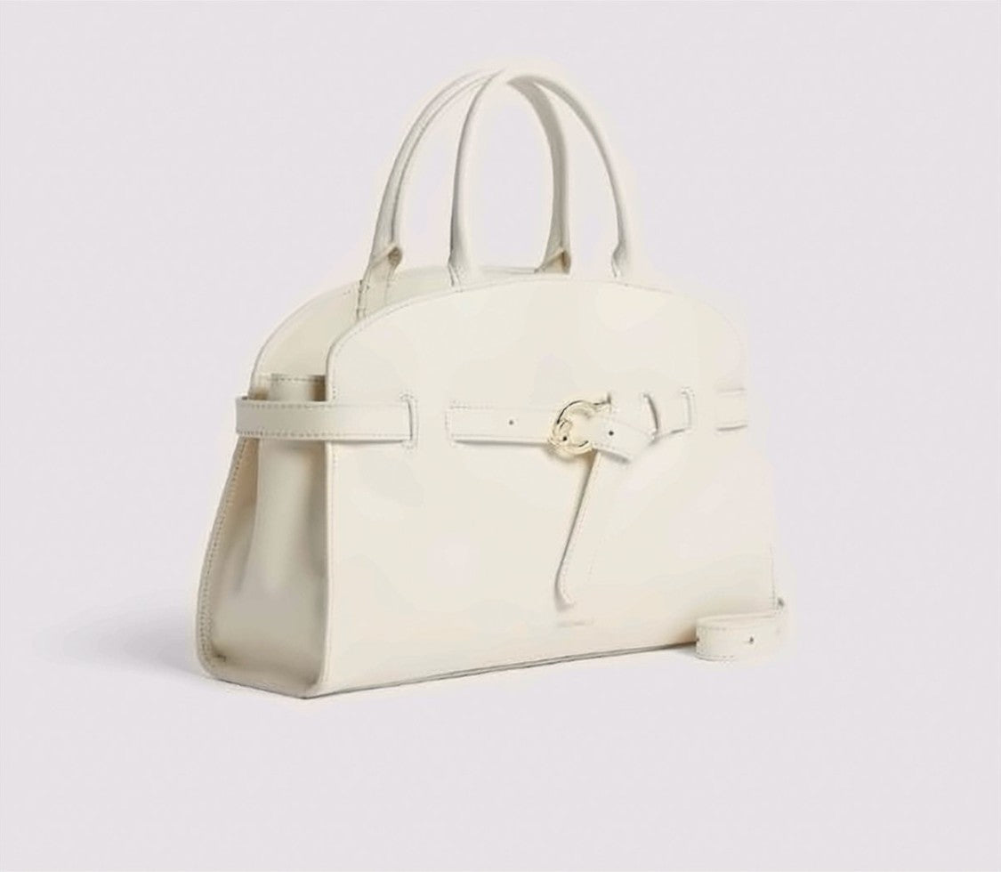 Coccinelle Smooth Leather Magnet Handles Handbag Set