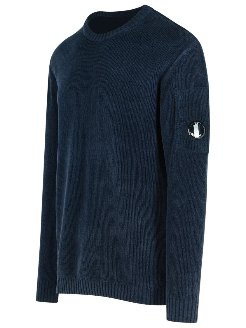 C.P. Company Navy Cotton Sweater