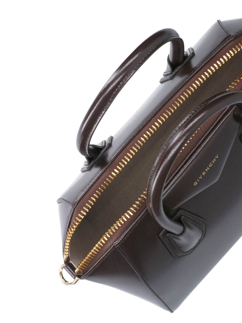 Givenchy Trapezoidal Handbag With Polished Finish