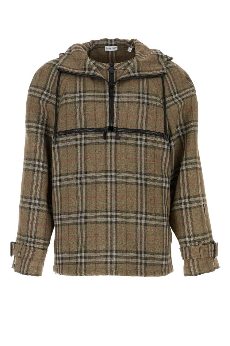Burberry Embroidered Viscose Blend Sweatshirt