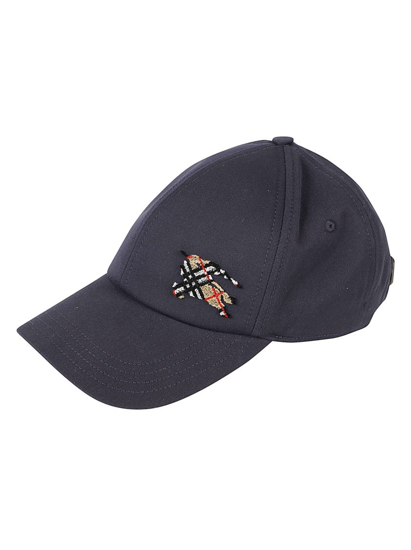 Burberry Classic Six-Panel Baseball Cap With Embroidered Emblem