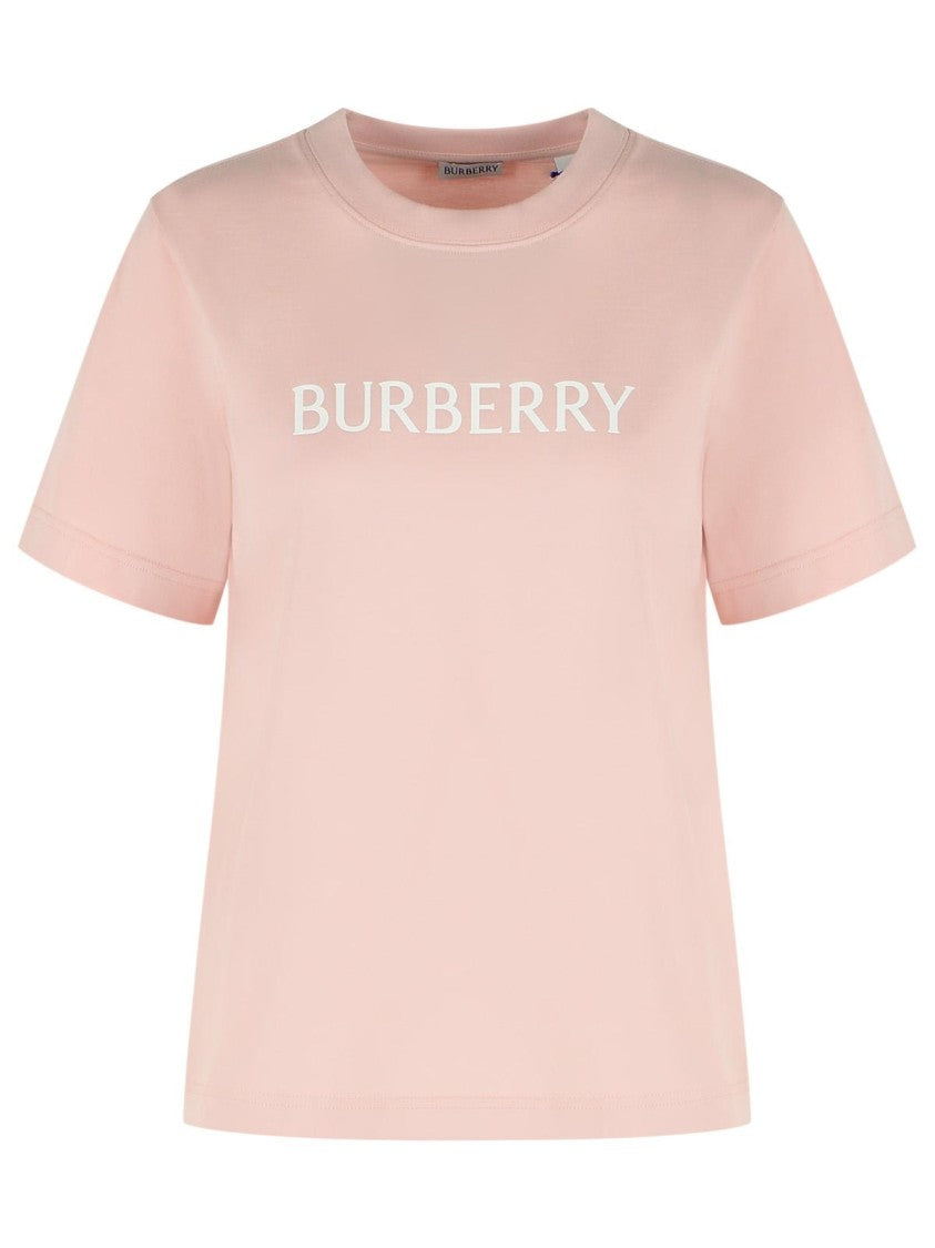 Burberry 'Frankie' Pink Cotton T-Shirt